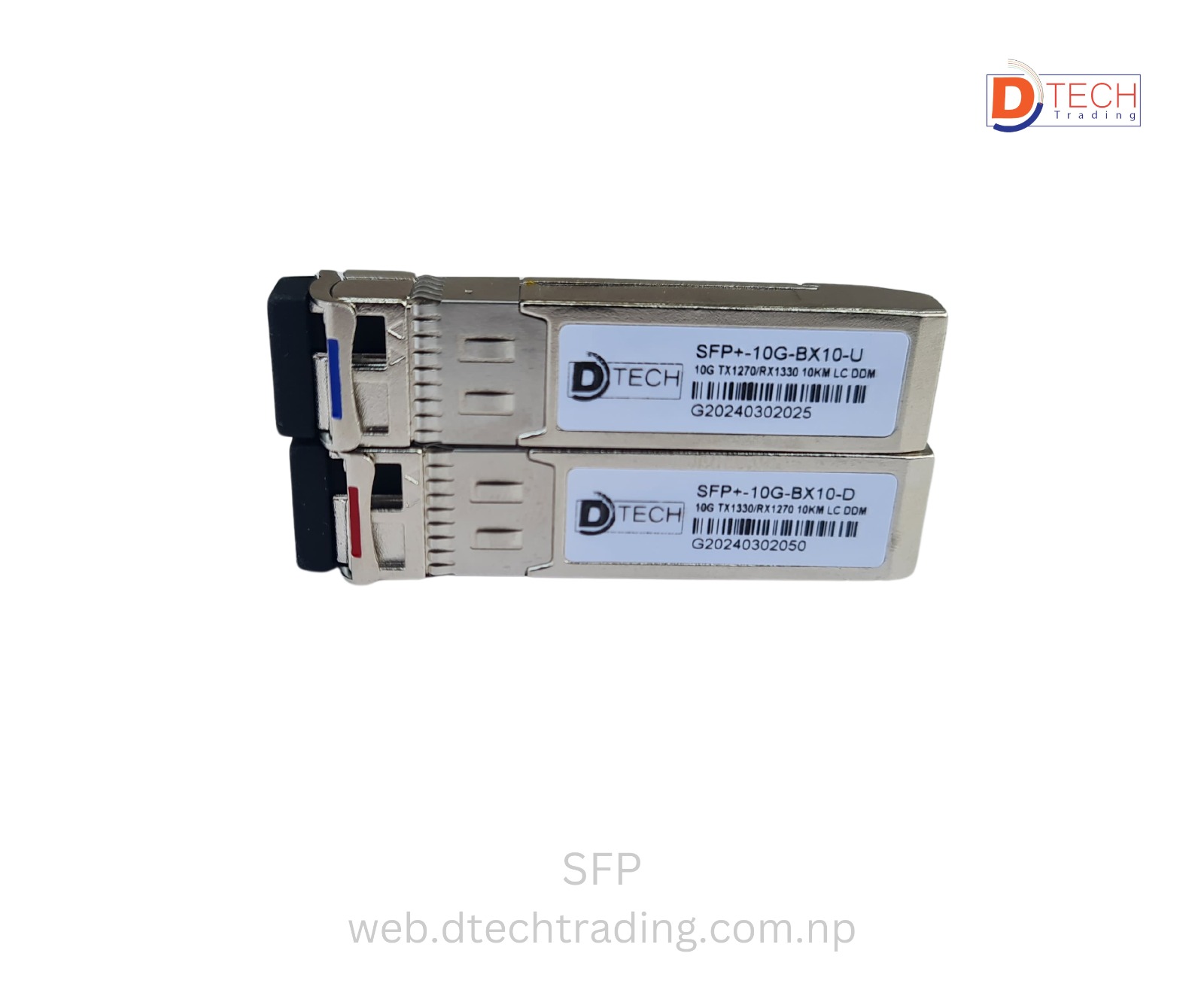 SFP 10G, BIDI TX1270nm/RX1330nm, 60KM, LC DDM